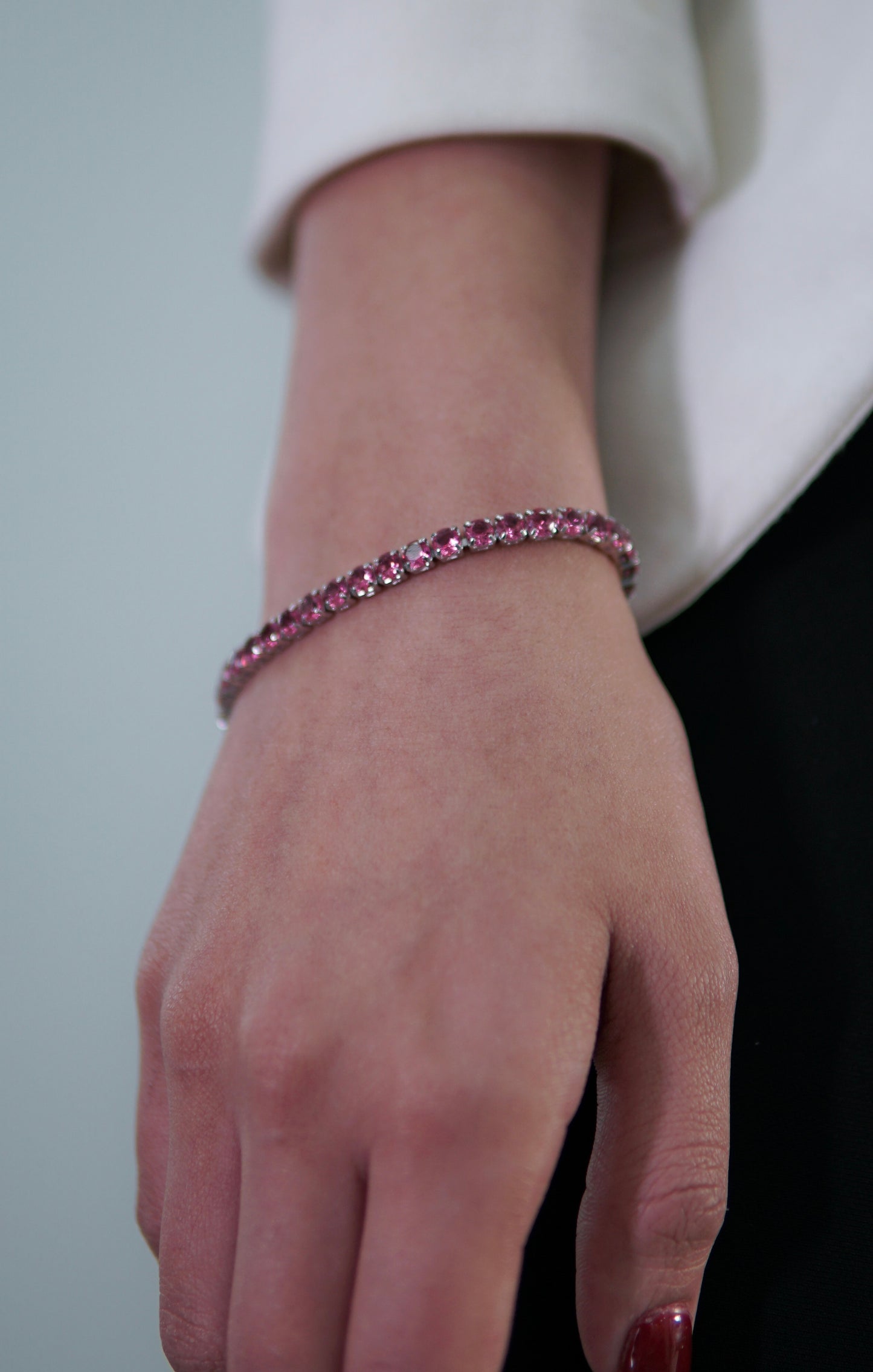 VALENTINE RED TENNIS BRACELET