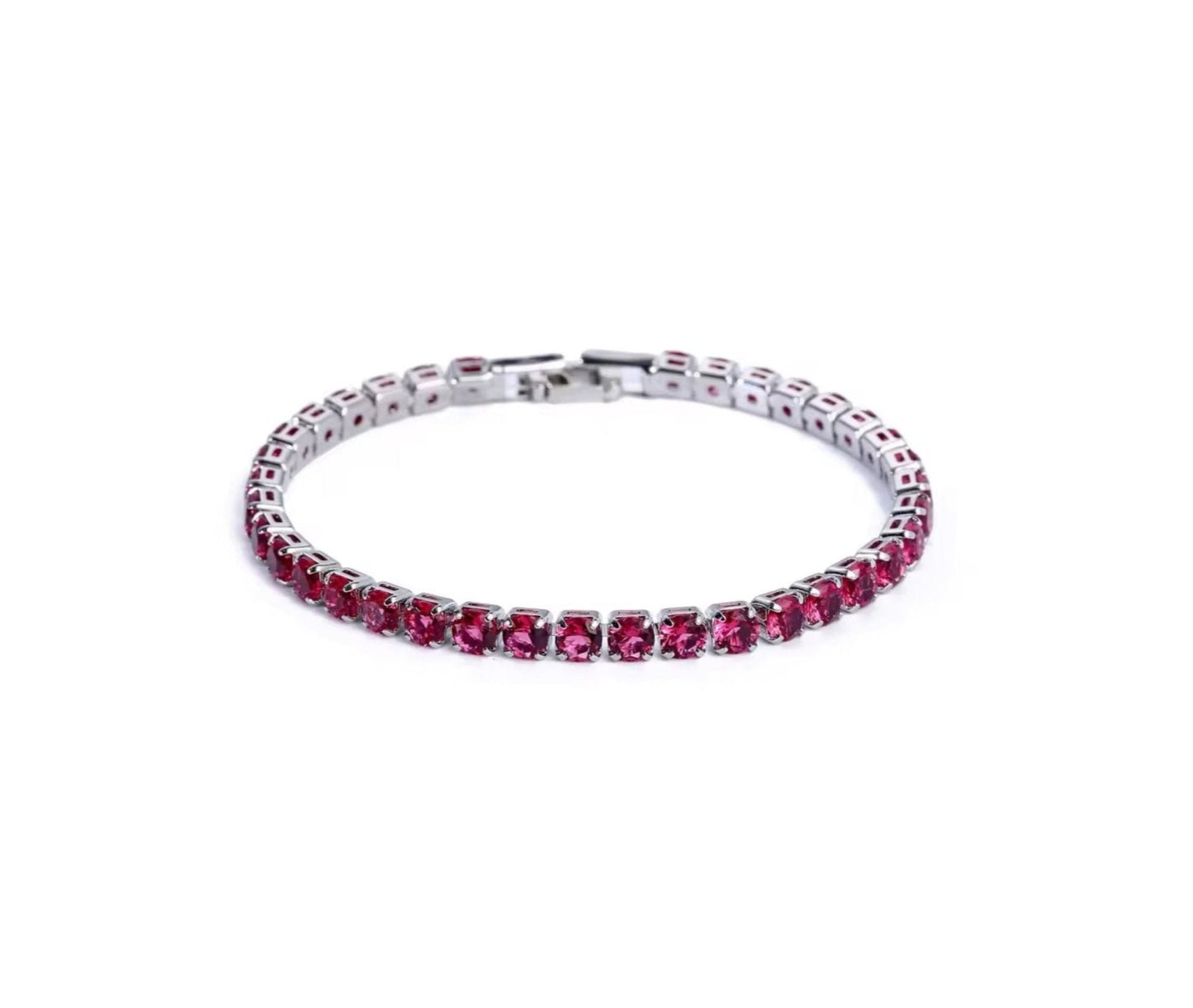 VALENTINE RED TENNIS BRACELET