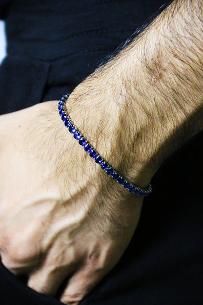 DARK BLUE TENNIS BRACELET