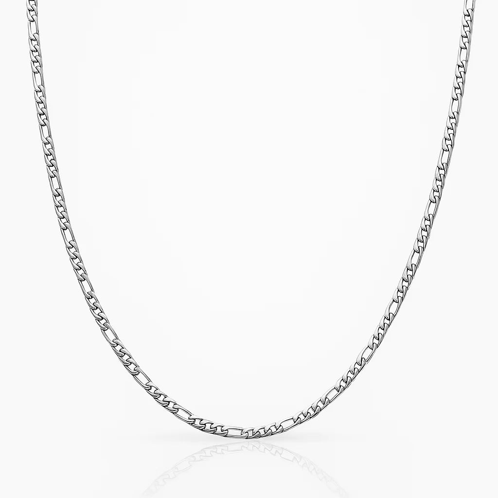 FIGARO CHAIN 3MM (SILVER)