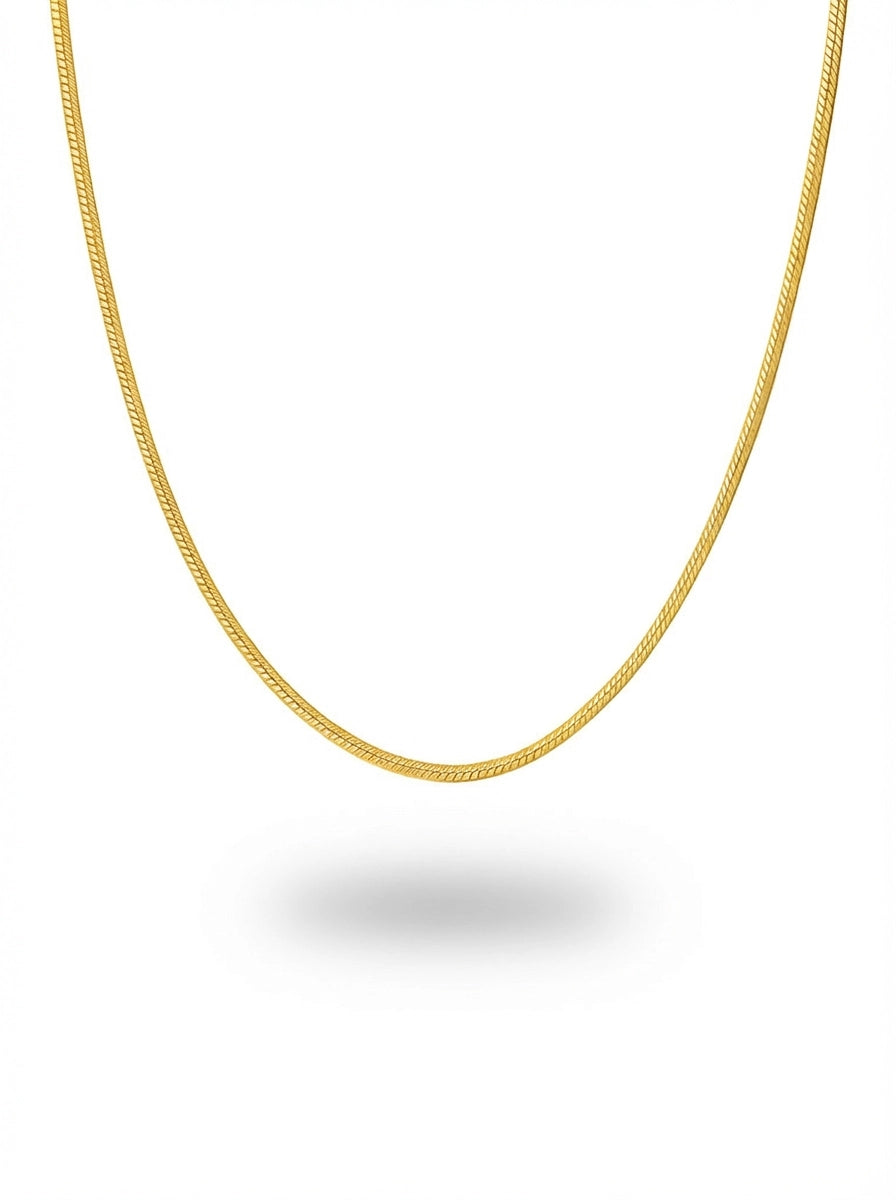 SNAKE CHAIN 2MM (GOLD)