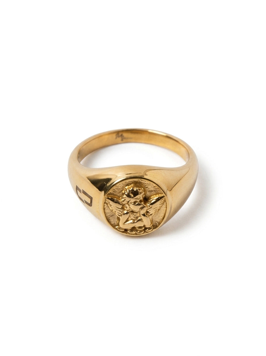 GOLDEN ANGELIC RING