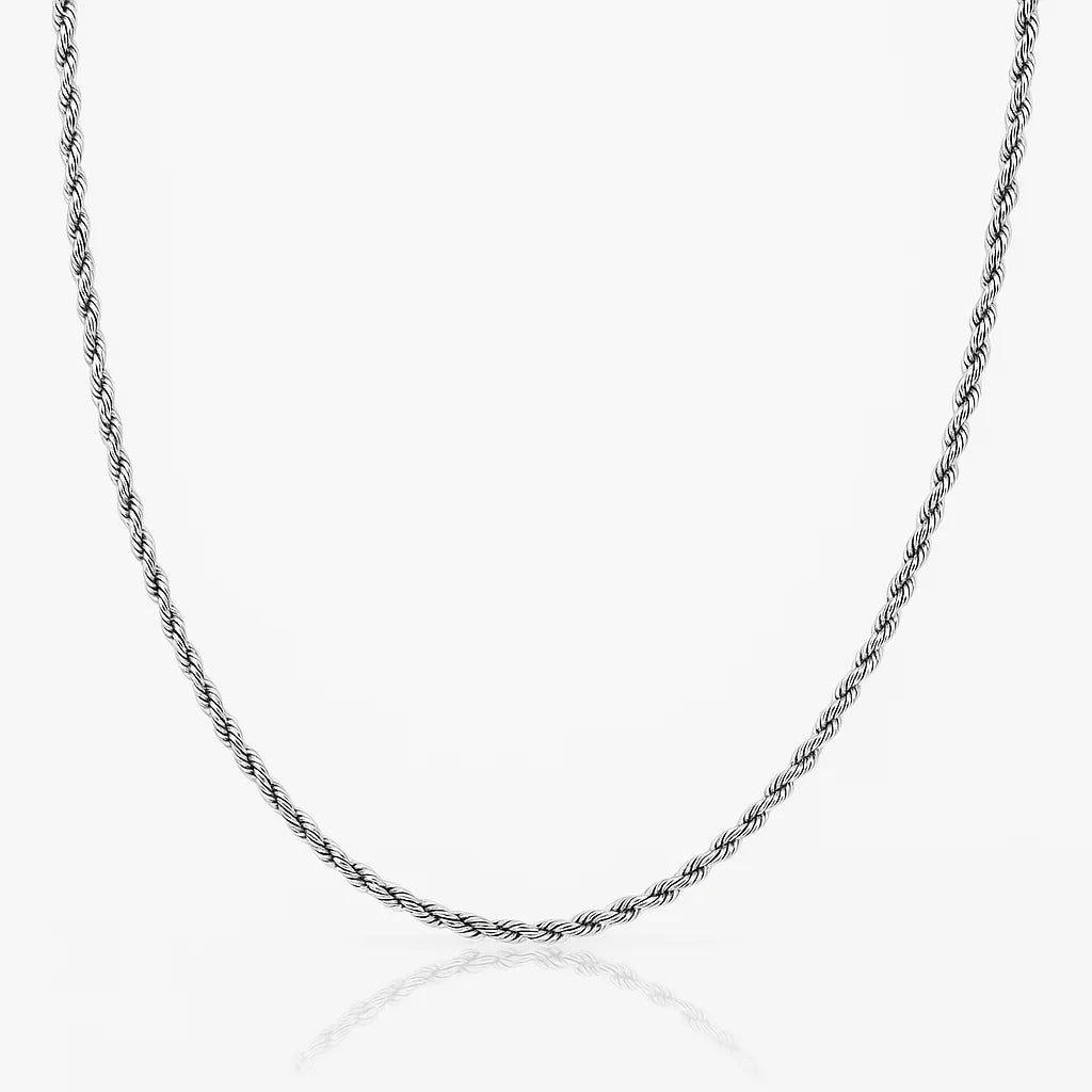 ROPE CHAIN 3MM (SILVER)