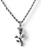 ROSE PENDANT (SILVER)