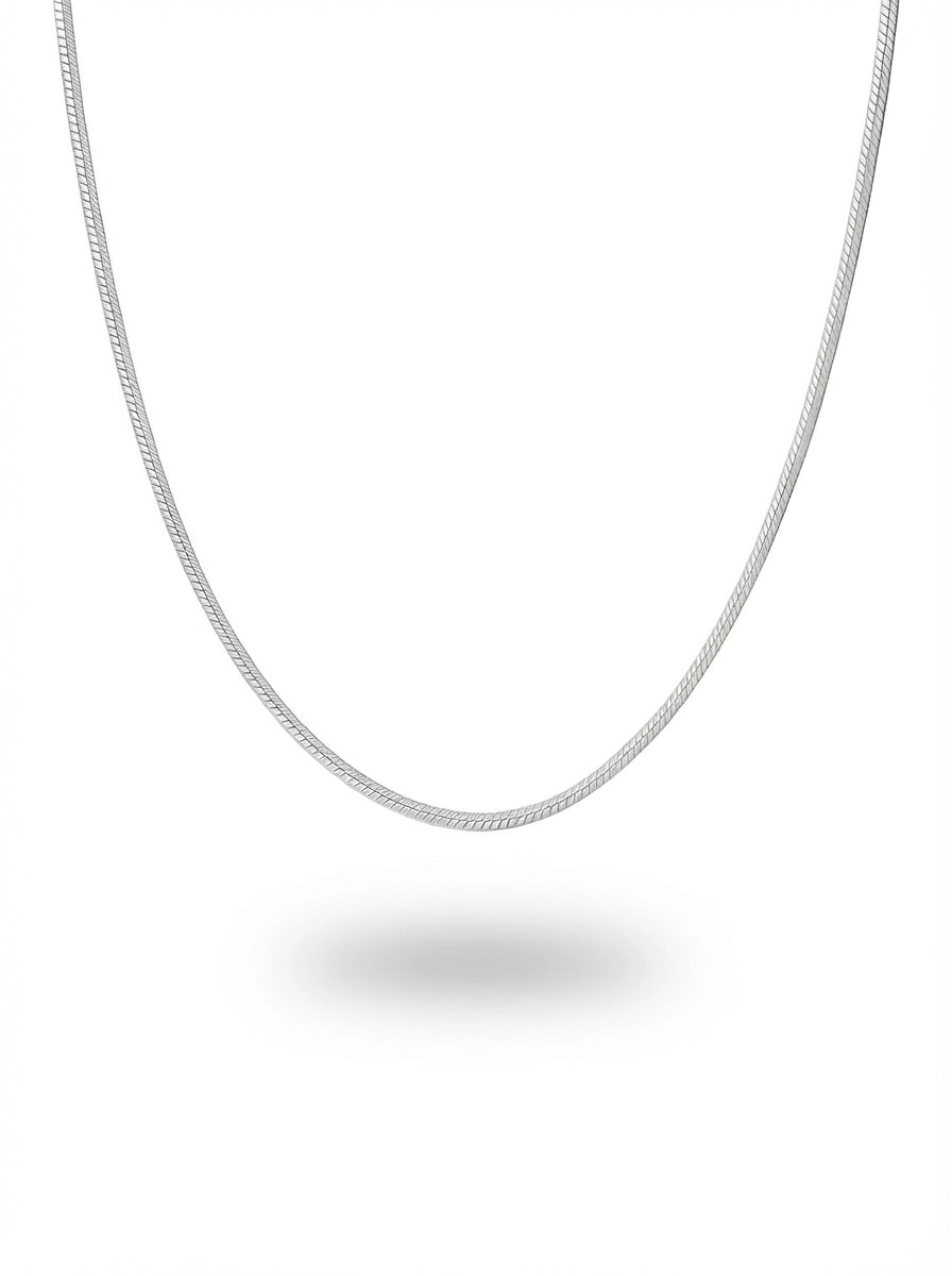 SNAKE CHAIN 2MM (SILVER)