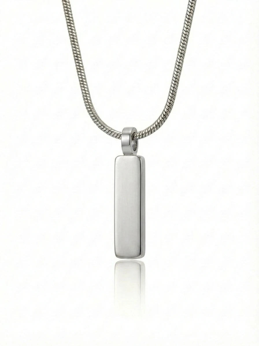 VINTAGE BAR PENDANT (SILVER)