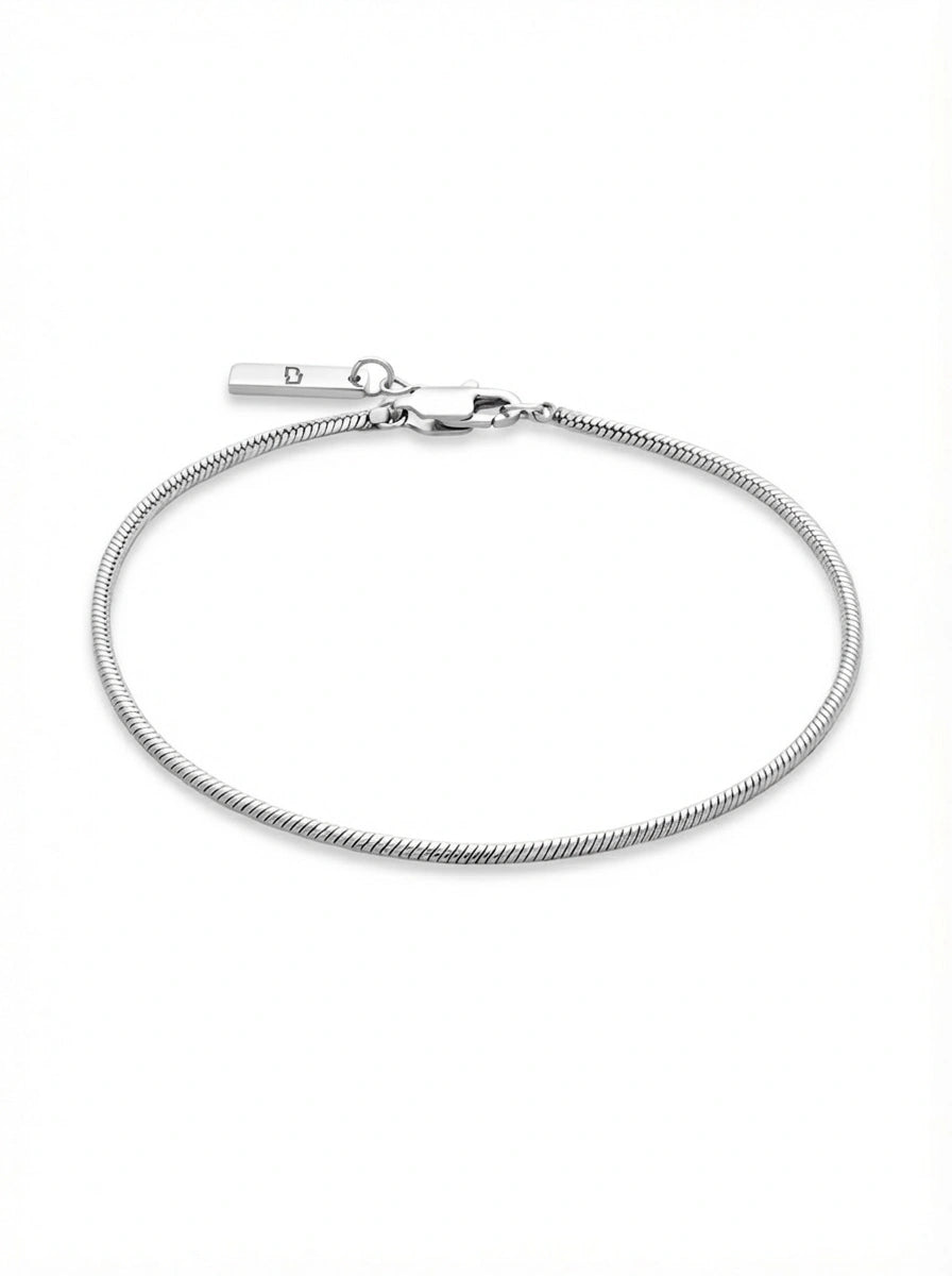 SQUARE CHAIN BRACELET 1.5MM (GOLD)