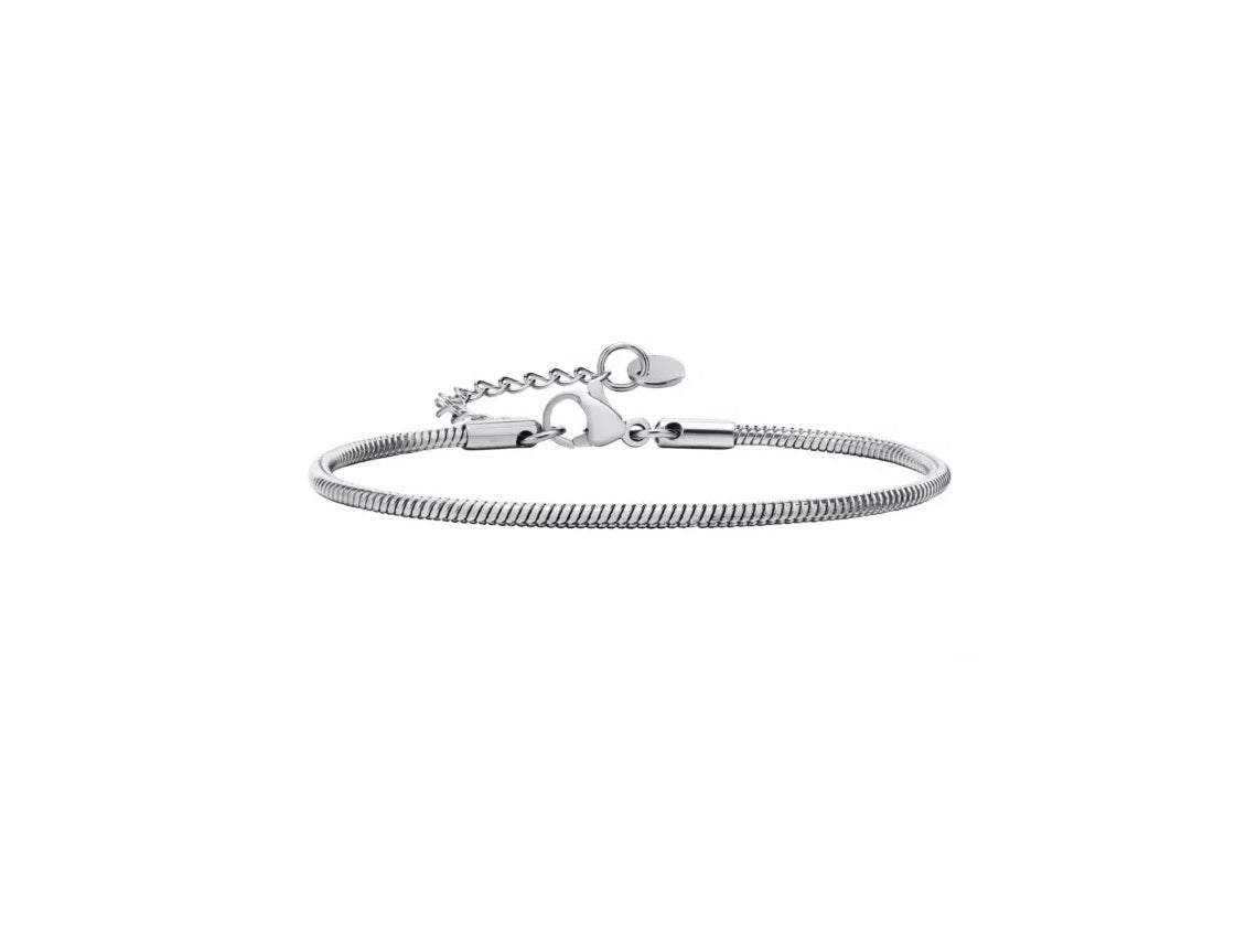 SNAKE CHAIN SILVER BRACELET 1.2MM