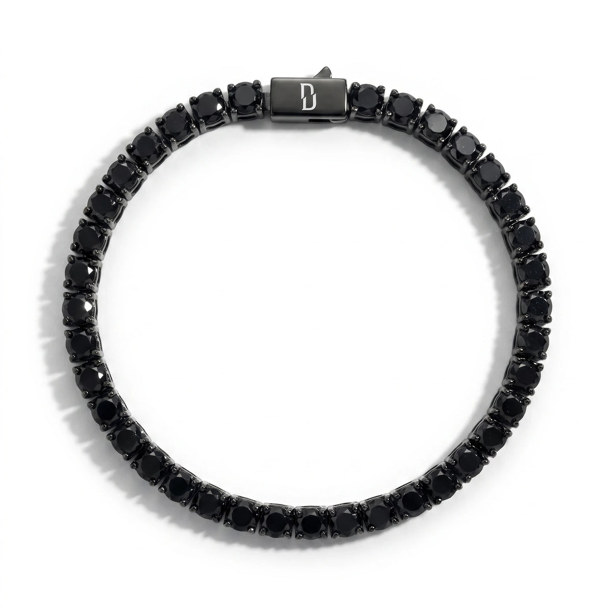 ALL BLACK TENNIS BRACELET (CLASSIC EDITION)