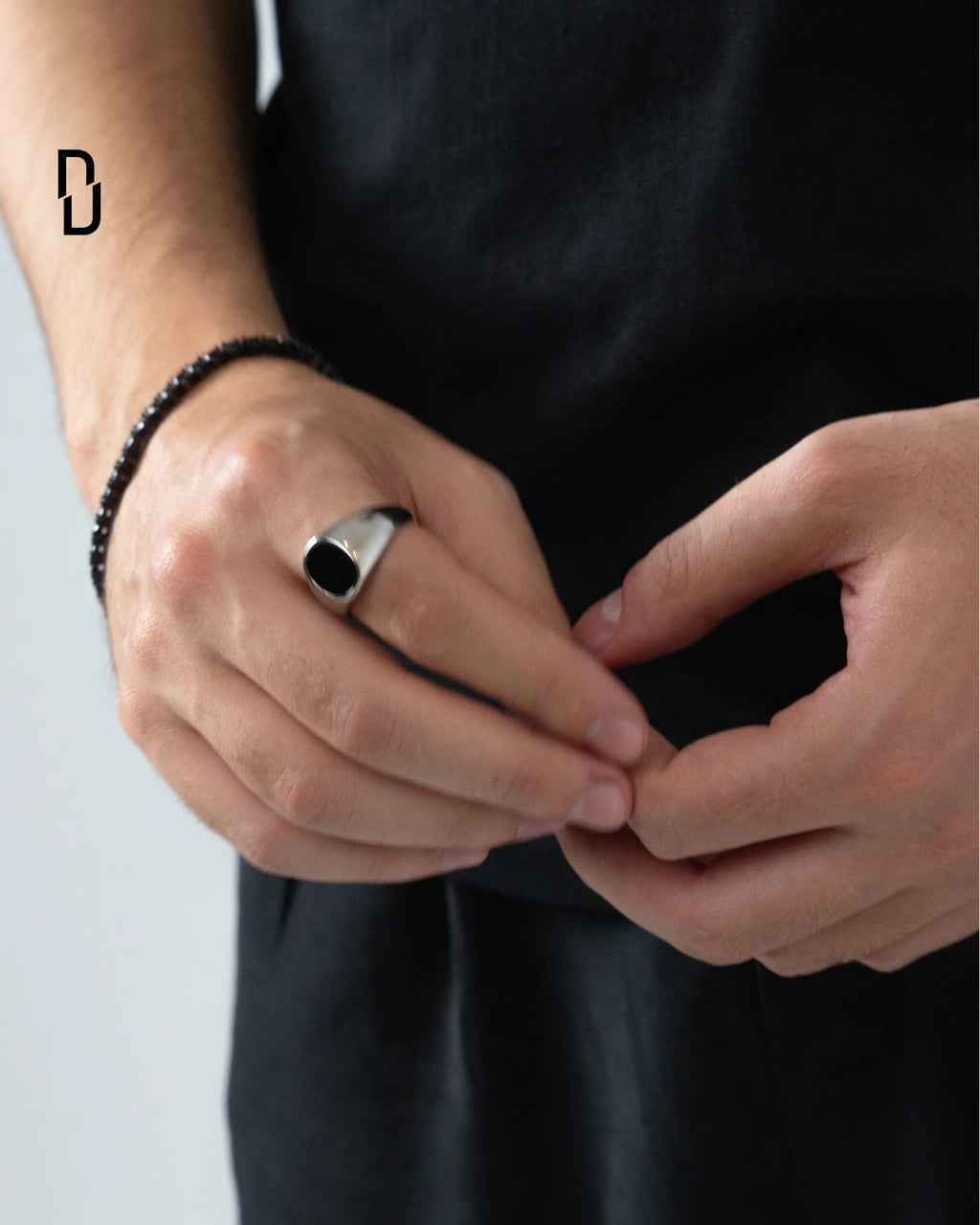 SILVER VORTEX RING