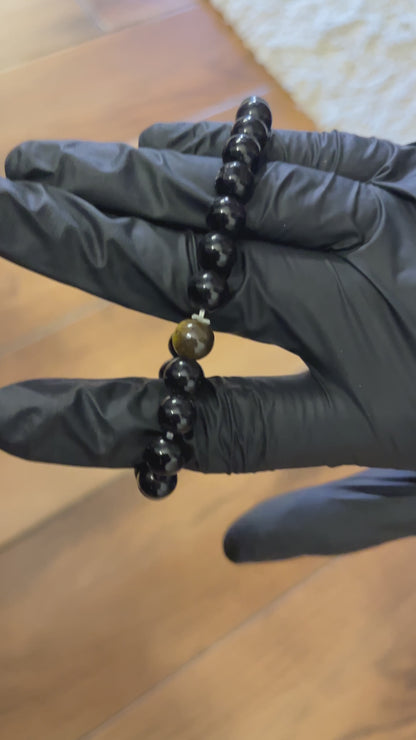 NOIR TIGER EYE BRACELET