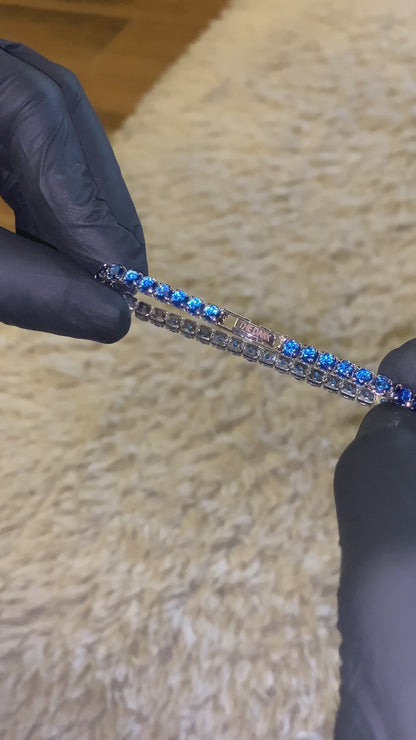 DARK BLUE TENNIS BRACELET